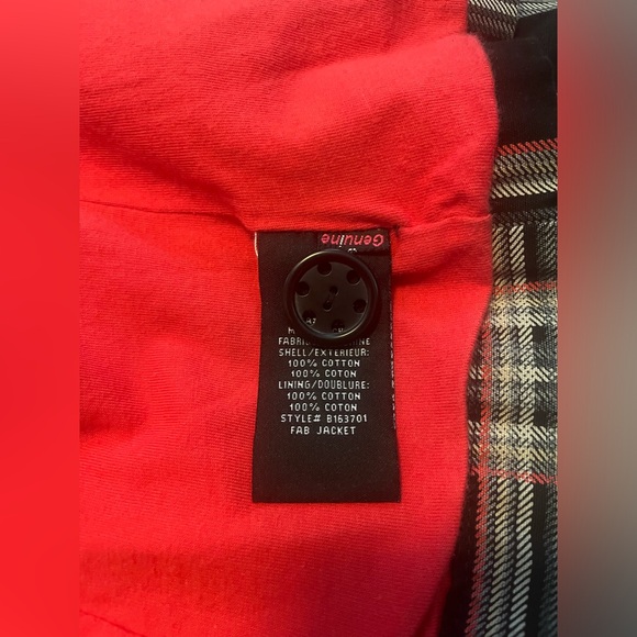 Vintage Volcom Plaid Fab Jacket size Medium - Picture 9 of 10